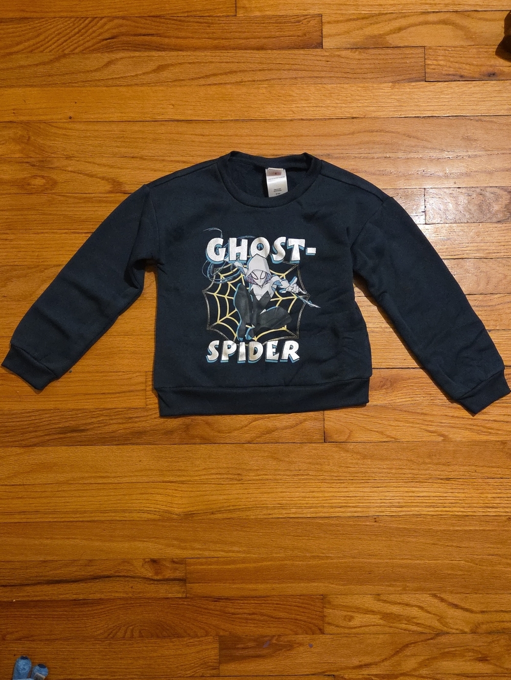 NWT Spider-Gwen Ghost Spider Sweatshirt, Size 5